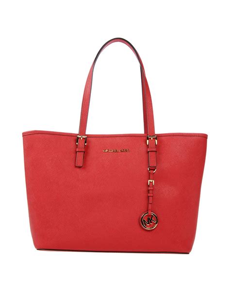 red michael kors bag tote|macy's Michael Kors Tote handbags.